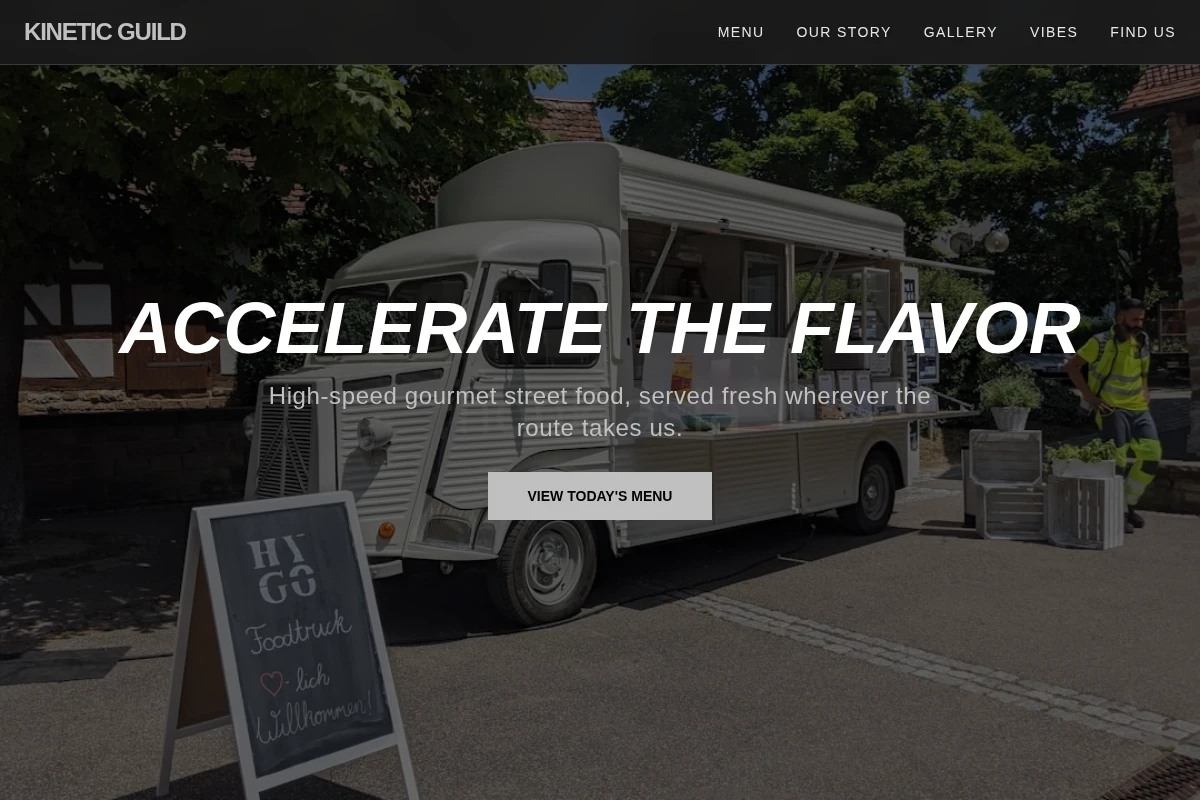 Rapid Food Truck