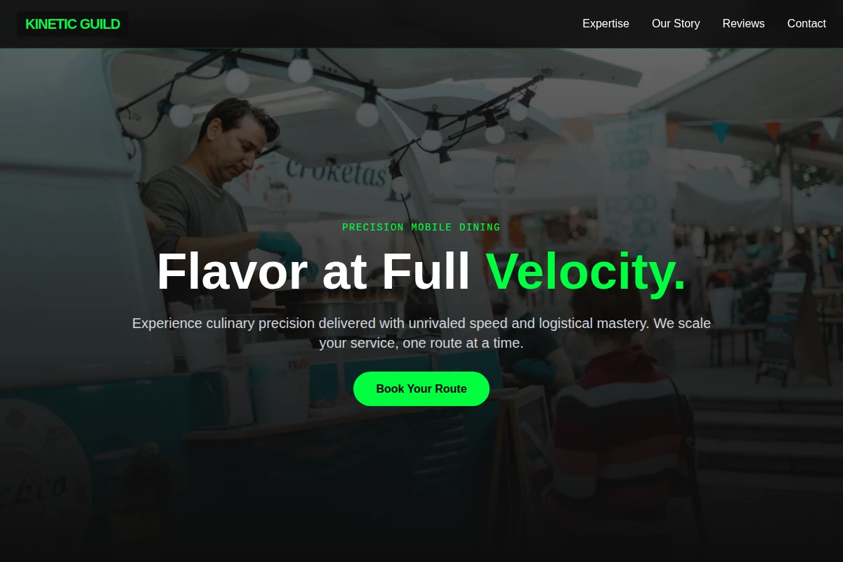 Logistics Food Truck